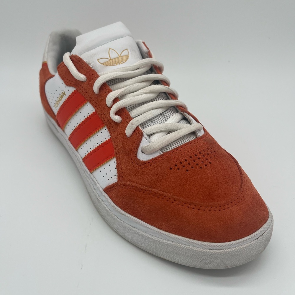 Adidas Tyshawn Jones Men's Orange and White Sneakers size US 11
